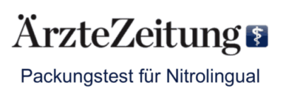 ÄrzteZeitung Packungstest für Nitrolingual